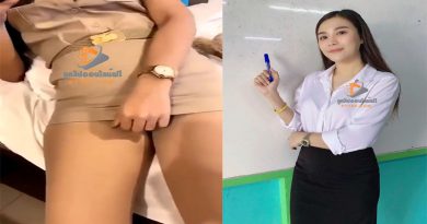 ครูรับงานไซตไลน์หลังสอนเสร็จ คลิปโป้เสียงไทยเย็ดคาชุดในม่านรูด