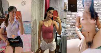 นักศึกษาคอลเสียวช่วยตัวเอง น้องพลอยสาวเมืองจันท์รับงานครั้งแรกนมกำลังตั้งเต้า