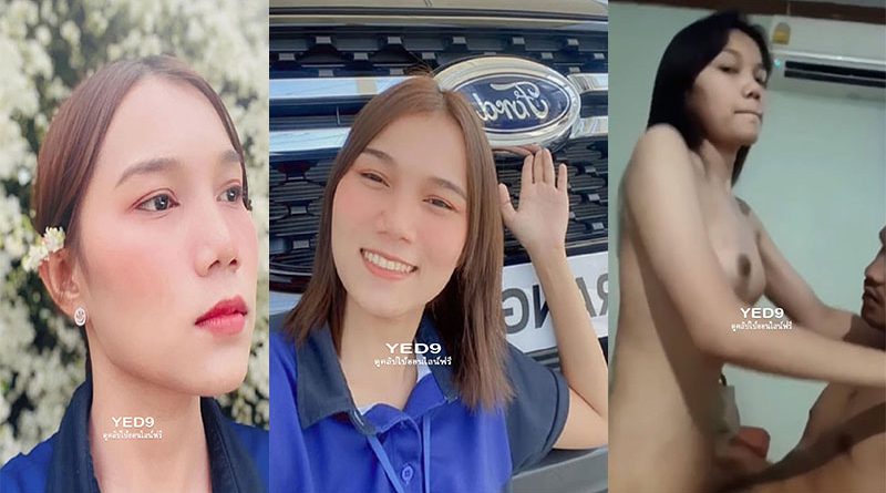 นัดเย็ดเชลล์สาวขายรถถ่ายคลิปเก็บไว้น่ารัก อมควยให้ดูดแบบนี้สงสัยอดอยากมานาน ขึ้นขย่มควยเกือบแตกในคารูหี