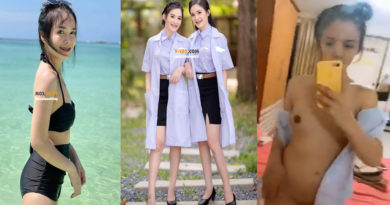 พยาบาลสาวขี้เงี่ยนส่งคลิปยั่วเย็ดส่งให้แฟนดู ขาวเนียนน่ารักเห็นแล้วควยแข็งเลย