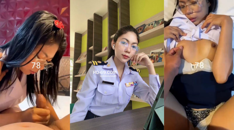 คลิปโป้ไทย เย็ดสาวในเครื่องแบบน่ารักขย่มควย เย็ดสดแตกใน